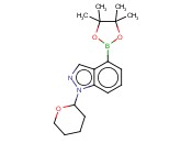 1-(TETRAHYDRO-2H-PYRAN-2-YL)-4-(4,4,5,5-TETRAMETHYL-1,3,2-DIOXABOROLAN-2-YL)-1H-INDAZOLE