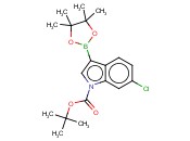 1-BOC-6-<span class='lighter'>CHLOROINDOLE</span>-3-BORONIC ACID, PINACOL ESTER