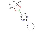 2-(PIPERIDIN-1-YL)<span class='lighter'>PYRIMIDINE-5-BORONIC</span> ACID <span class='lighter'>PINACOL</span> <span class='lighter'>ESTER</span>