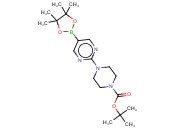 2-[4-(N-<span class='lighter'>叔</span><span class='lighter'>丁</span><span class='lighter'>氧</span><span class='lighter'>羰基</span>)哌嗪-1-基]嘧啶-5-<span class='lighter'>硼酸</span><span class='lighter'>频</span><span class='lighter'>哪</span>醇<span class='lighter'>酯</span>