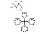 4-(<span class='lighter'>4,4,5,5-Tetramethyl-1,3,2</span>-dioxaborolan-2-yl)-1-trityl-1H-pyrazole