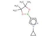 1-<span class='lighter'>环</span><span class='lighter'>丙基</span>吡唑-4-<span class='lighter'>硼酸</span>片呐醇酯