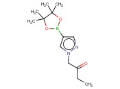 1-[4-(4,4,5,5-TETRAMETHYL-1,3,2-DIOXABOROLAN-2-<span class='lighter'>YL</span>)-1H-<span class='lighter'>PYRAZOL-1-YL</span>]-2-BUTANONE