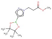 METHYL 3-(4-(4,4,5,5-TETRAMETHYL-1,3,2-DIOXABOROLAN-2-<span class='lighter'>YL</span>)-1H-<span class='lighter'>PYRAZOL-1-YL</span>)PROPANOATE