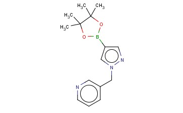 1-(3-吡啶甲基)-1H-<span class='lighter'>吡唑</span>-4-硼酸频哪<span class='lighter'>醇</span>酯