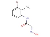 (E)-N-(3-<span class='lighter'>bromo</span>-2-methylphenyl)-2-(hydroxyimino)<span class='lighter'>acetamide</span>