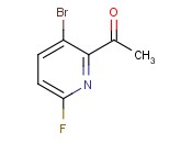 1-(3-BROMO-6-FLUOROPYRIDIN-2-YL)<span class='lighter'>ETHANONE</span>