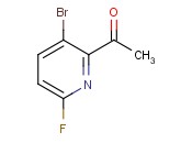 1-(3-<span class='lighter'>BROMO-6-FLUOROPYRIDIN-2-YL</span>)ETHANONE