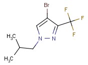 4-BROMO-1-ISOBUTYL-3-TRIFLUOROMETHYL-1H-<span class='lighter'>PYRAZOLE</span>