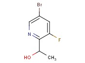 1-(5-BROMO-3-FLUORO-<span class='lighter'>PYRIDIN-2-YL</span>)-ETHANOL