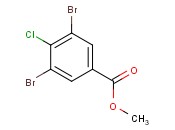 3,5-二溴-4-氯<span class='lighter'>苯甲酸</span><span class='lighter'>甲</span><span class='lighter'>酯</span>