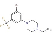 1-(3-bromo-5-(trifluoromethyl)phenyl)-4-ethylpiperazine