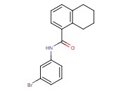 5,6,7,8-Tetrahydro-naphthalene-1-carboxylic acid (3-bromo-phenyl)-amide
