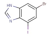 6-Bromo-4-iodo-1H-<span class='lighter'>benzimidazole</span>
