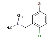 1-(5-bromo-2-chlorophenyl)-N,N-dimethylmethanamine