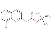 TERT-BUTYL 8-<span class='lighter'>BROMOQUINOLIN</span>-2-YLCARBAMATE