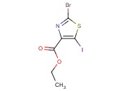 ETHYL 2-<span class='lighter'>BROMO-5-IODOTHIAZOLE-4-CARBOXYLATE</span>