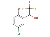 BENZENEMETHANOL, 2-BROMO-5-CHLORO-Α-(<span class='lighter'>TRIFLUOROMETHYL</span>)-