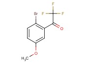 ETHANONE, 1-(2-BROMO-5-<span class='lighter'>METHOXYPHENYL</span>)-2,2,2-TRIFLUORO-