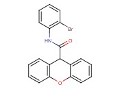 N-(2-bromophenyl)-9H-xanthene-9-carboxamide