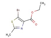 ETHYL 5-BROMO-2-<span class='lighter'>METHYLTHIAZOLE-4-CARBOXYLATE</span>