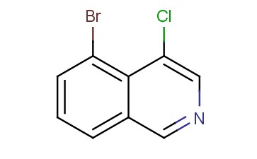 5-<span class='lighter'>BROMO-4-CHLOROISOQUINOLINE</span>