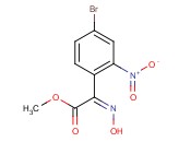 (Z)-Methyl 2-(4-bromo-2-nitrophenyl)-2-(hydroxyimino)<span class='lighter'>acetate</span>