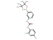 1-(4-bromo-2-chlorophenyl)-3-(3-(4,4,5,5-tetramethyl-1,3,2-dioxaborolan-2-yl)phenyl)urea