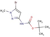 TERT-BUTYL 5-BROMO-1-METHYL-1H-<span class='lighter'>PYRAZOL</span>-3-YLCARBAMATE