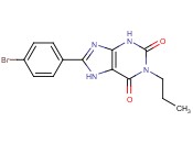 8-(4-BROMO-PHENYL)-1-PROPYL-3,7-DIHYDRO-PURINE-<span class='lighter'>2,6-DIONE</span>