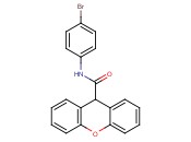 N-(4-bromophenyl)-9H-xanthene-9-carboxamide