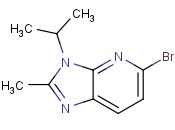5-BROMO-3-ISOPROPYL-2-METHYL-3H-IMIDAZO[<span class='lighter'>4,5-B</span>]PYRIDINE