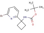 tert-Butyl (1-(6-bromopyridin-2-yl)cyclobutyl)carbamate
