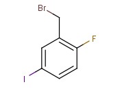 Benzene, 2-(bromomethyl)-1-<span class='lighter'>fluoro-4-iodo</span>-