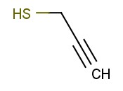 <span class='lighter'>丙</span>-2-<span class='lighter'>炔</span>-1-硫醇