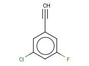 1-CHLORO-3-<span class='lighter'>ETHYNYL-5-FLUOROBENZENE</span>