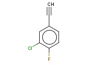 2-CHLORO-4-<span class='lighter'>ETHYNYL-1-FLUOROBENZENE</span>
