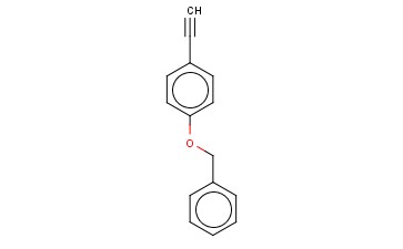 4-<span class='lighter'>BENZYLOXYPHENYL</span> <span class='lighter'>ACETYLENE</span>