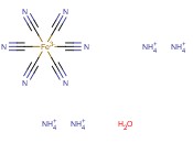六铁<span class='lighter'>氰化</span>氨n-<span class='lighter'>水</span>