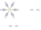 水合六氰高<span class='lighter'>铁</span><span class='lighter'>酸</span>铵(II)