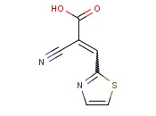 2-CYANO-3-(THIAZOL-2-YL)<span class='lighter'>ACRYLIC</span> ACID