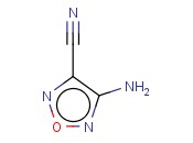 4-amino-<span class='lighter'>1,2,5</span>-oxadiazole-3-carbonitrile