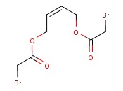 2-<span class='lighter'>丁烯</span>-1,4-二<span class='lighter'>醇</span>双(溴乙酸)酯