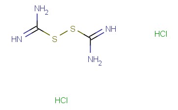 1,1'-<span class='lighter'>二</span>硫化<span class='lighter'>二</span>甲脒<span class='lighter'>二</span><span class='lighter'>盐酸盐</span>