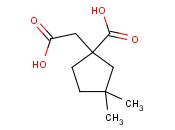 1-(carboxymethyl)-3,3-dimethylcyclopentanecarboxylic acid