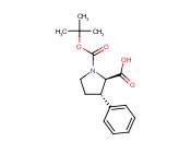 (2R,3S)-N-<span class='lighter'>BOC-3-PHENYLPYRROLIDINE-2-CARBOXYLIC</span> ACID
