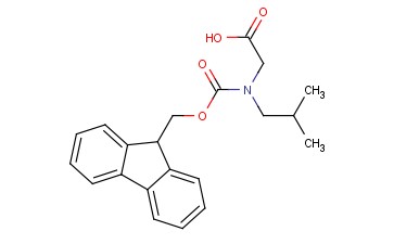 N-FMOC-N-(2-<span class='lighter'>METHYLPROPYL</span>)GLYCINE