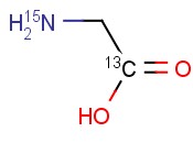 <span class='lighter'>甘氨酸</span>-1-13C,15N