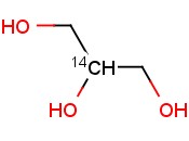 <span class='lighter'>GLYCEROL</span>, [2-14C]