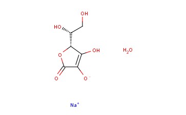 D-(+)-<span class='lighter'>ISOASCORBIC</span> ACID <span class='lighter'>SODIUM</span> SALT <span class='lighter'>MONOHYDRATE</span>